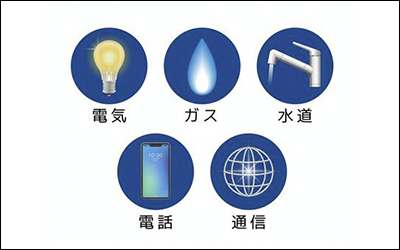 インフラがない